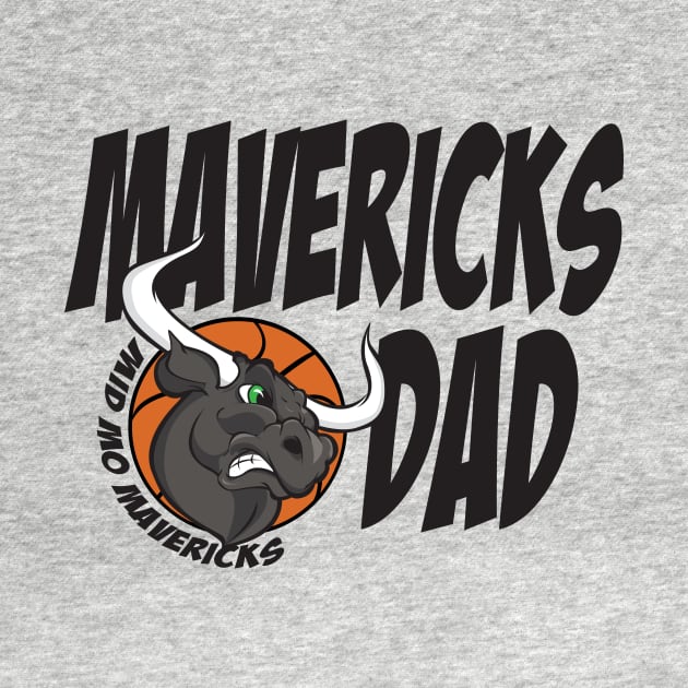 Mavericks Dad Black by MavSales